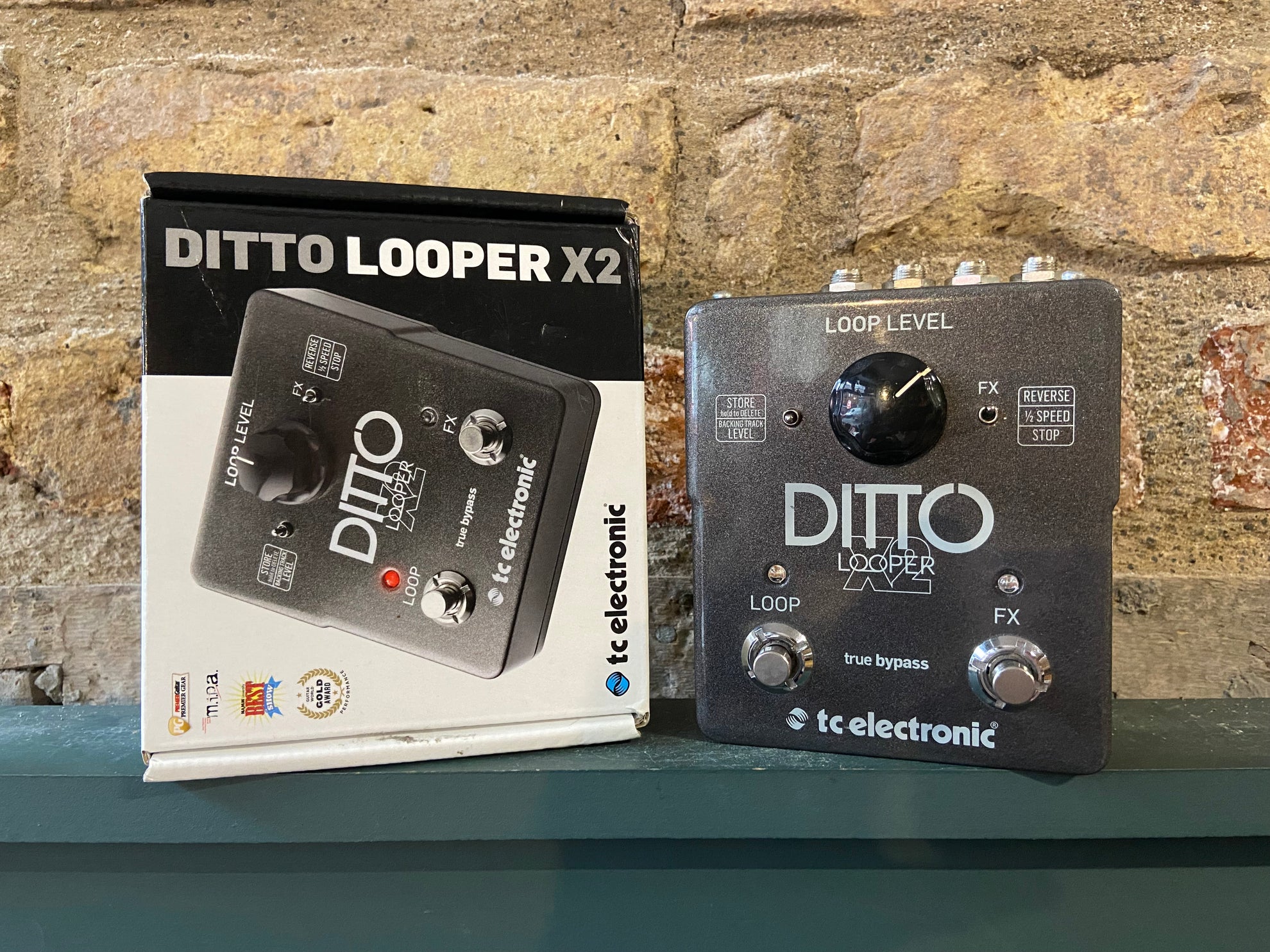 tc electronic ditto x2 looper pedal TC Electronic Ditto X2 Looper