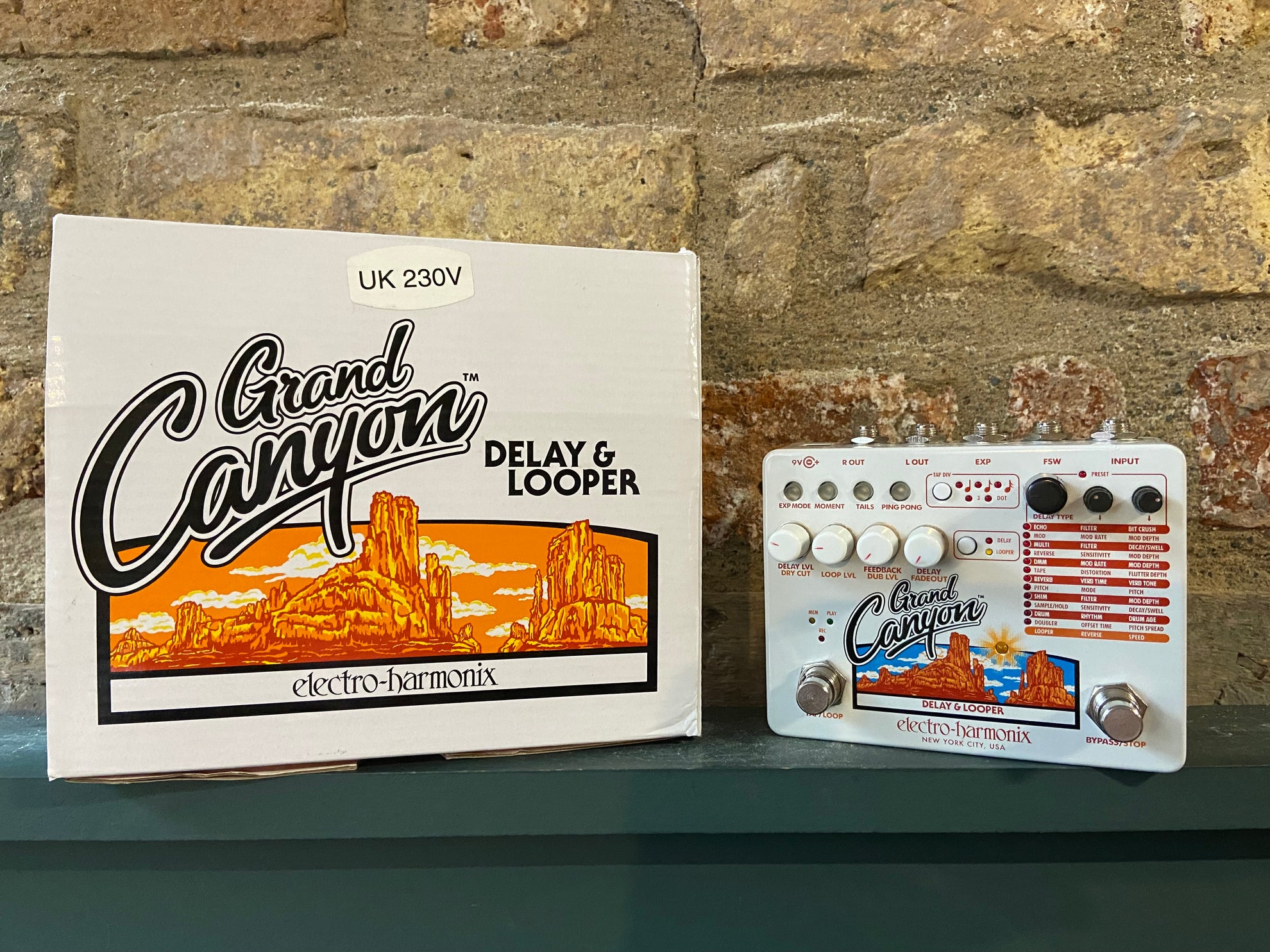 grand canyon delay pedal Electro-Harmonix Grand Canyon Delay & Looper (Secondhand)