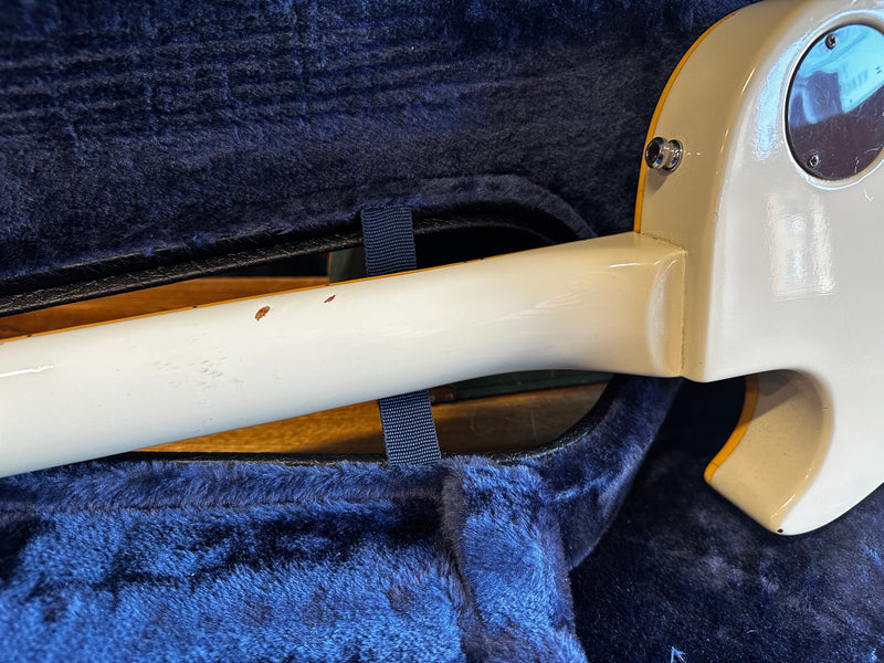 Gibson Les Paul Standard Polaris White Refinish 1978