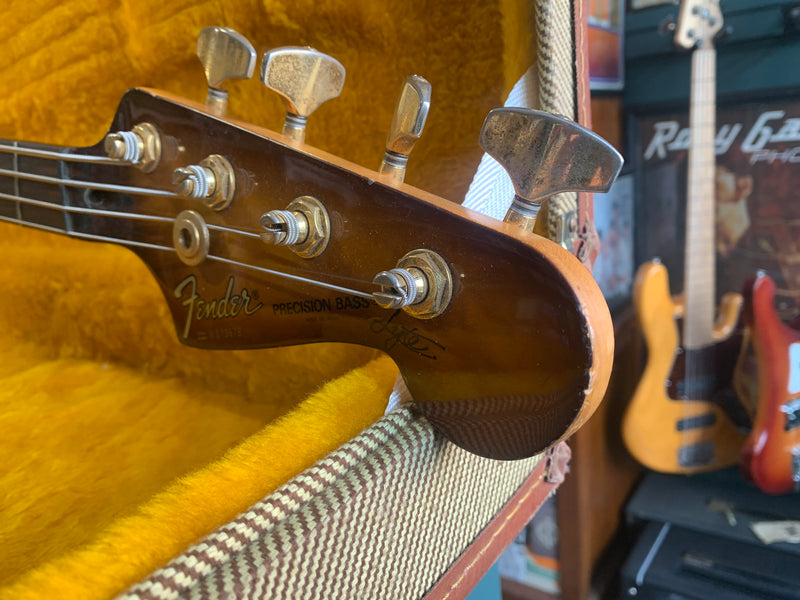 Fender Contemporary Precision Bass Lyte MIJ 1990 Violin Burst