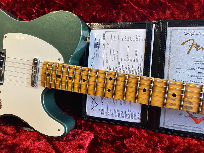 Fender Custom Shop W21 '51 Telecaster Relic Limited Edition Sherwood Green 2021