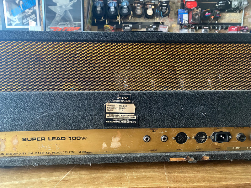 Marshall Super Lead 100w 1971