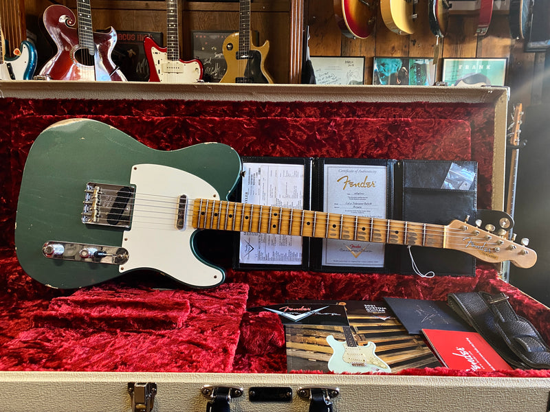 Fender Custom Shop W21 '51 Telecaster Relic Limited Edition Sherwood Green 2021