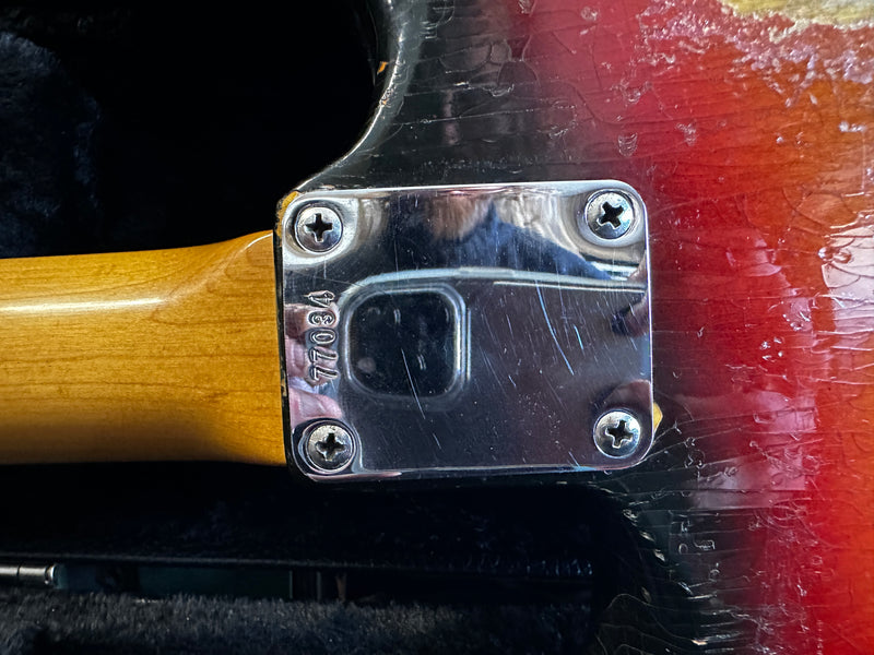 Fender Stratocaster Sunburst Refinish 1962