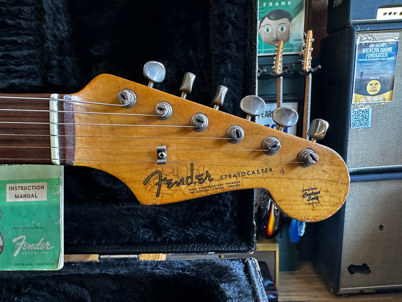 Fender Stratocaster Sunburst Refinish 1962