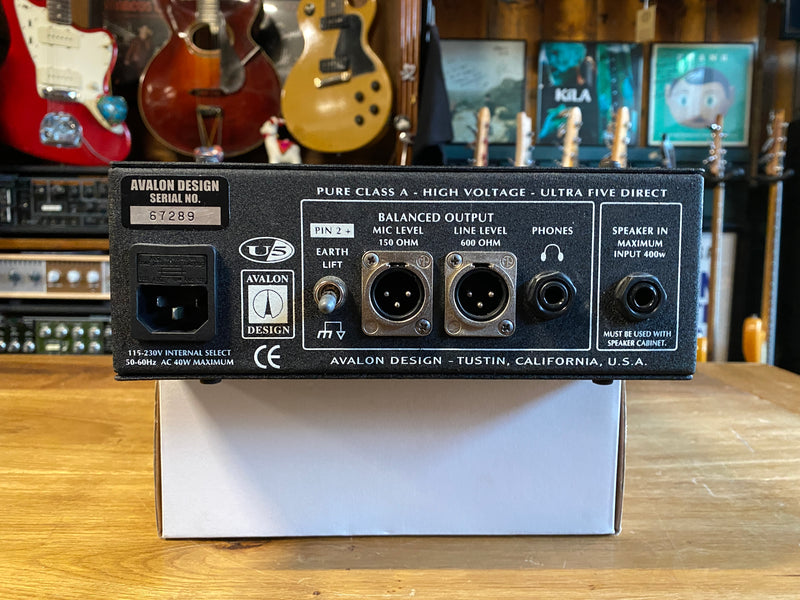 Avalon U5 Direct Box / Instrument Preamplifier