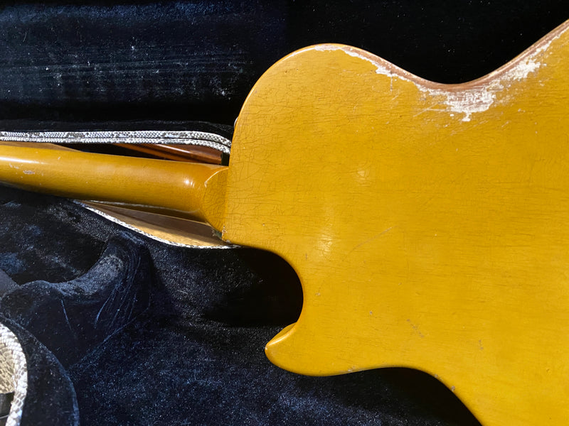 Dwight Les Paul Junior Style TV Yellow