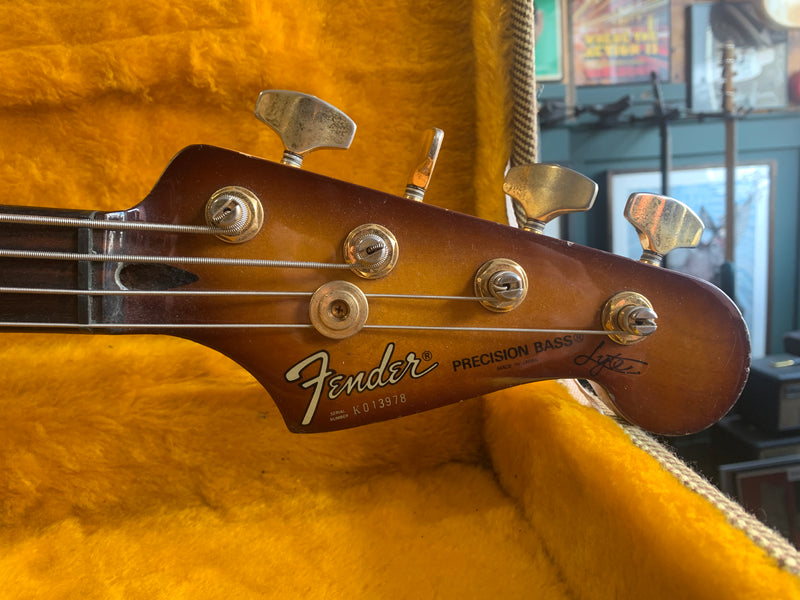 Fender Contemporary Precision Bass Lyte MIJ 1990 Violin Burst