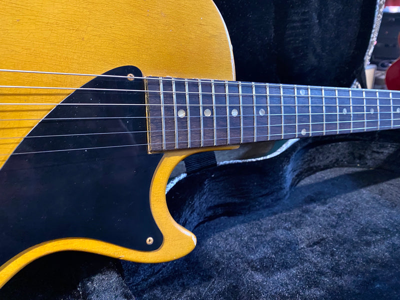 Dwight Les Paul Junior Style TV Yellow