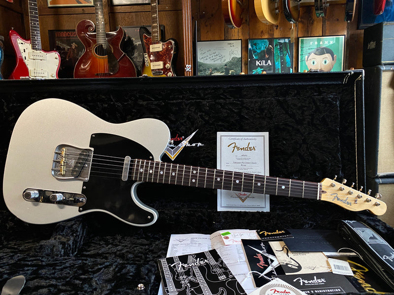 Fender Custom Shop Telecaster Pro Closet Classic Firemist Silver 2013