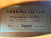 Sadowsky Semi-Hollow Archtop 2010