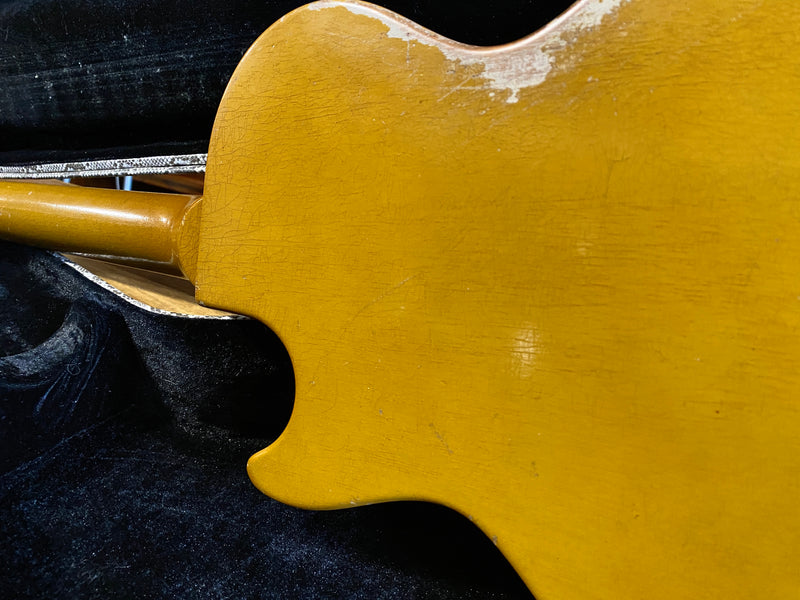 Dwight Les Paul Junior Style TV Yellow