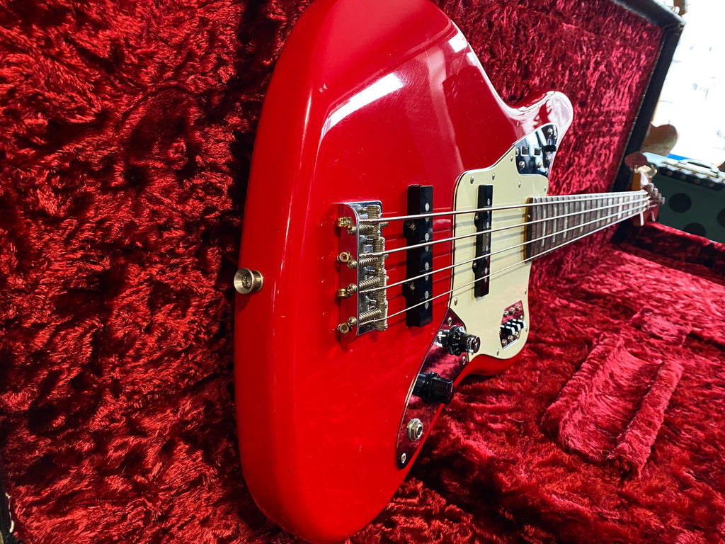 Fender Jaguar Bass CIJ Hot Rod Red 2004 Some Neck Guitars