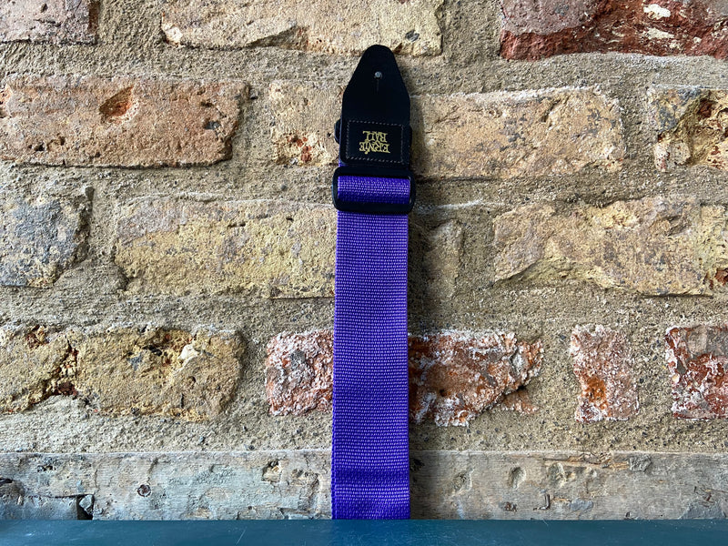 Ernie Ball Polypro Purple & Black Strap
