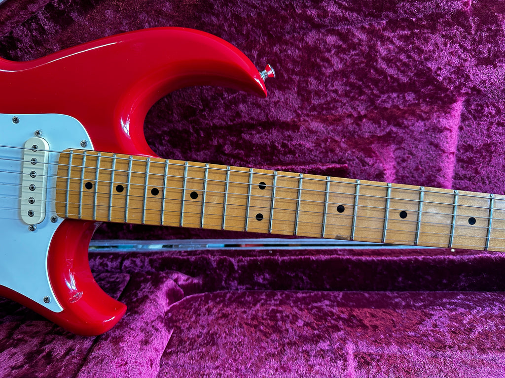 Aria Pro II RS Special V 1982 Hot Red Some Neck Guitars