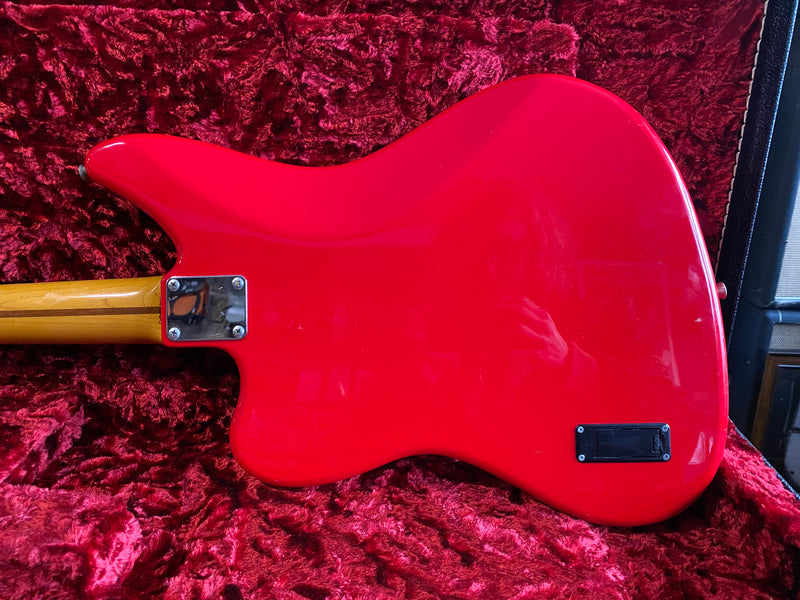 Fender Jaguar Bass CIJ Hot Rod Red 2004