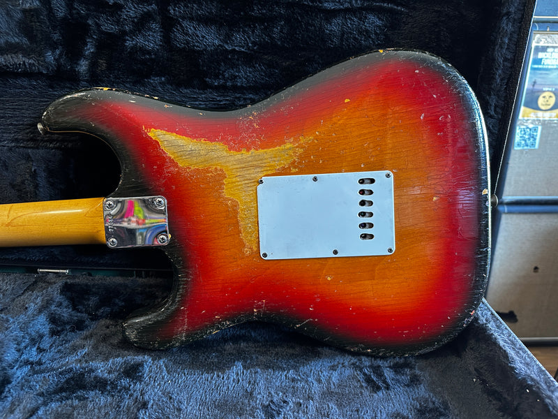 Fender Stratocaster Sunburst Refinish 1962