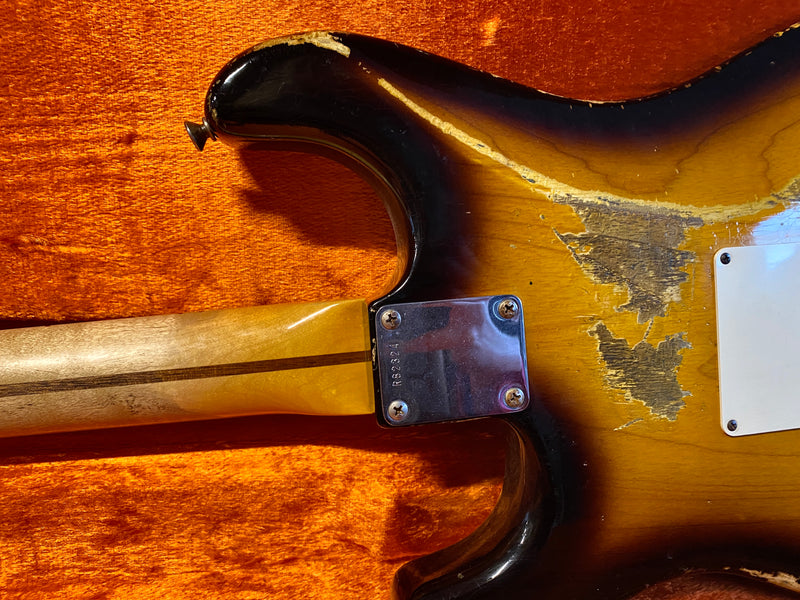 Fender Custom Shop '56 Stratocaster Relic Sunburst 2015