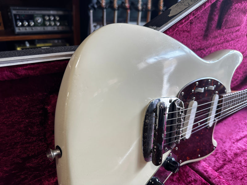 Fender Mustang Olympic White Refinish 1966