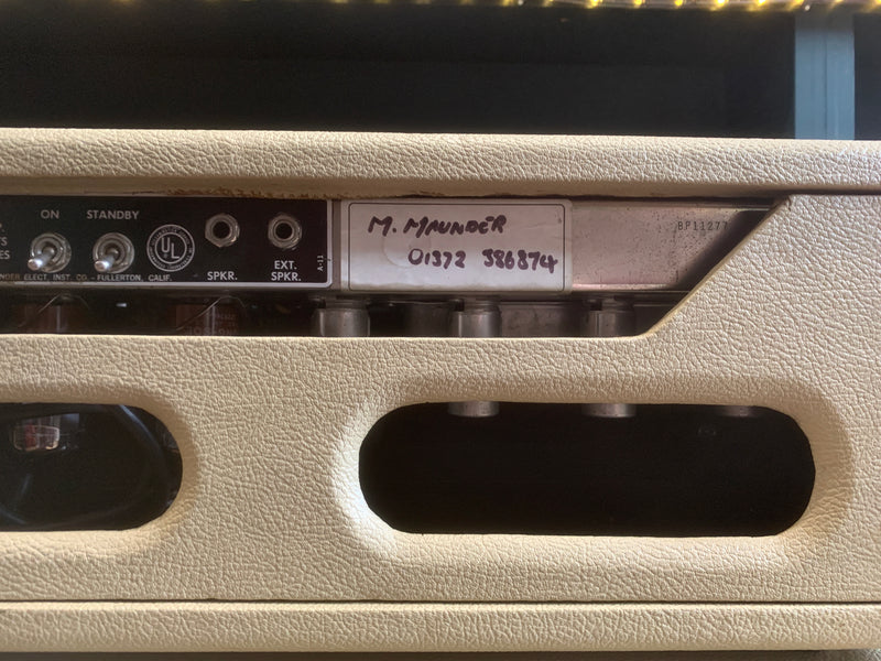 Fender Bassman Piggyback Export Model 1964