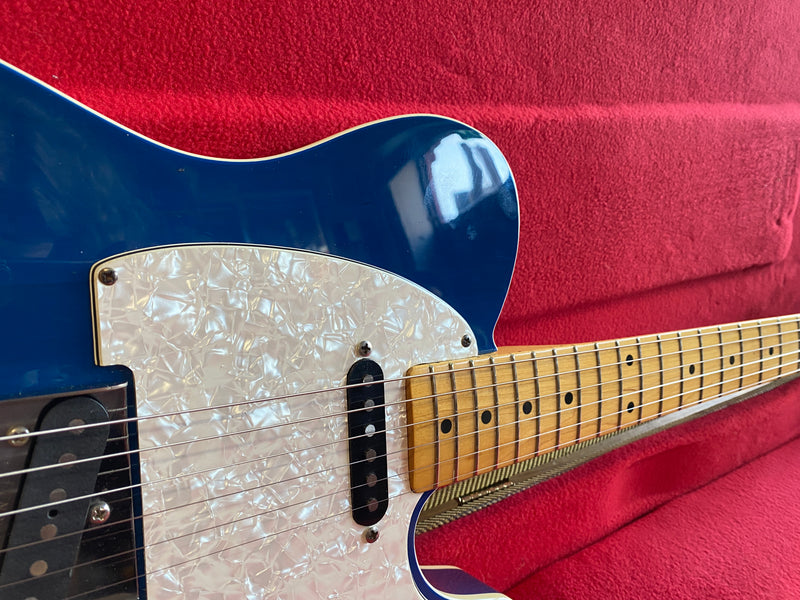 Fender MIJ Jerry Donahue Telecaster Sapphire Blue Transparent 1990's