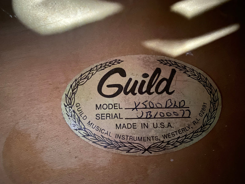 Guild X-500 Blonde 1980