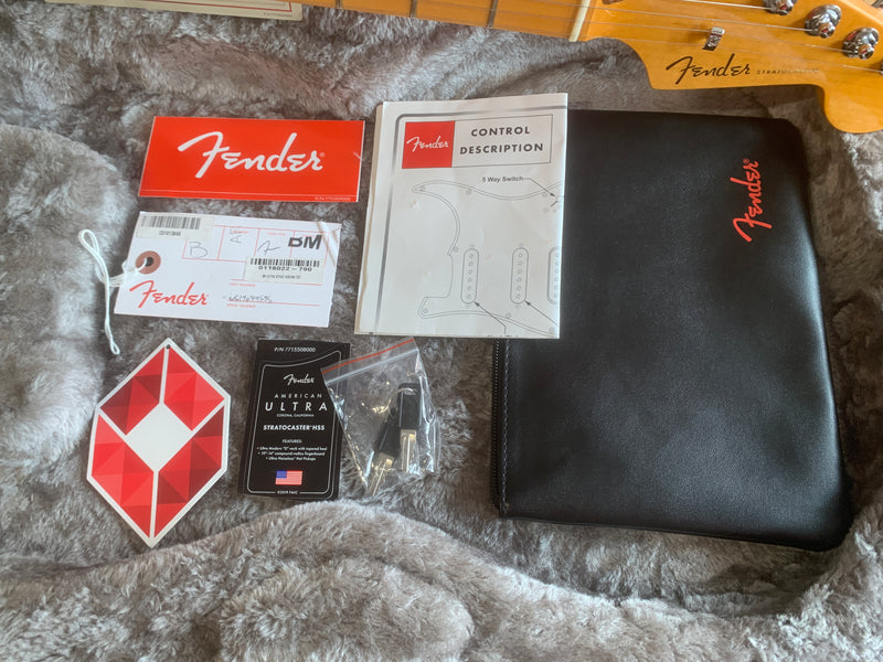 Fender American Ultra Stratocaster Texas Tea 2019