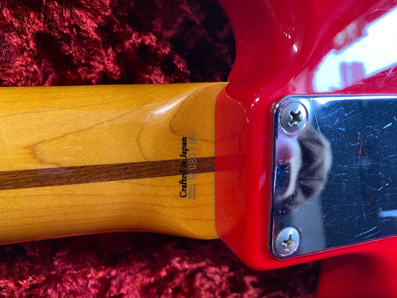 Fender Jaguar Bass CIJ Hot Rod Red 2004