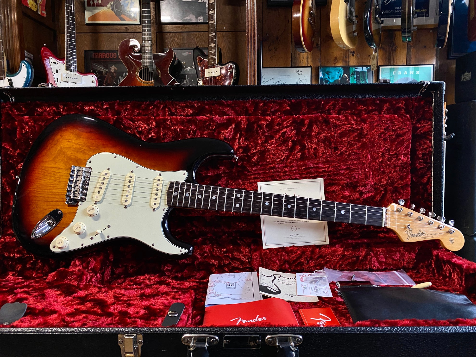 Fender American Original 60 s Stratocaster Sunburst Some Neck Guitars