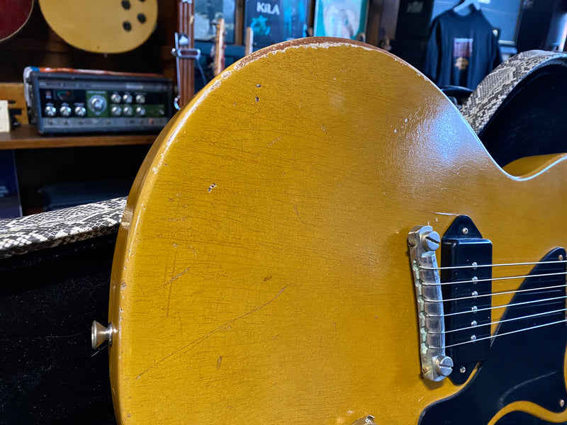 Dwight Les Paul Junior Style TV Yellow