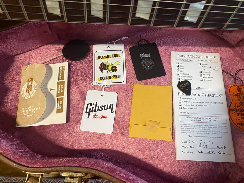 Gibson Custom Shop Collector's Choice #43 Mick Ralphs '58 Les Paul Standard Reissue Aged 2017