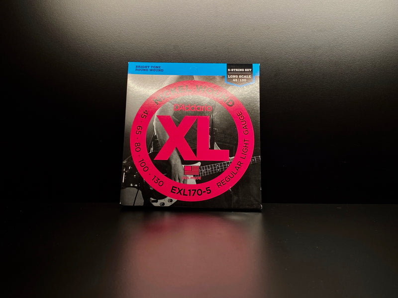 D'Addario XL 45-130 5-String Long Scale