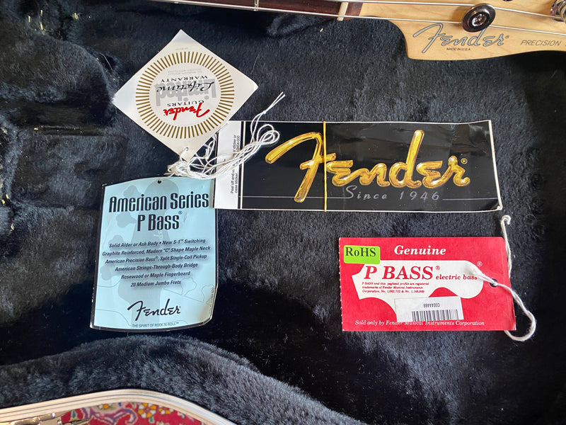Fender American Standard Precision Bass Inca Silver 2006