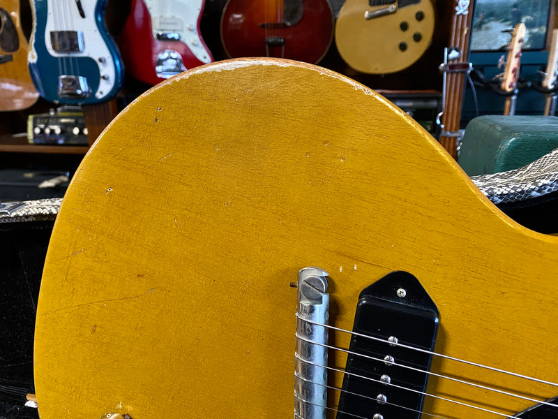 Dwight Les Paul Junior Style TV Yellow