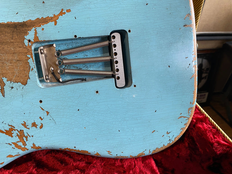 Fender Custom Shop '57 Stratocaster Heavy Relic Daphne Blue 2021