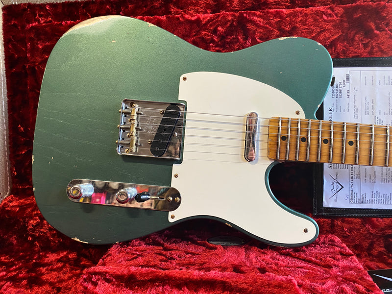 Fender Custom Shop W21 '51 Telecaster Relic Limited Edition Sherwood Green 2021
