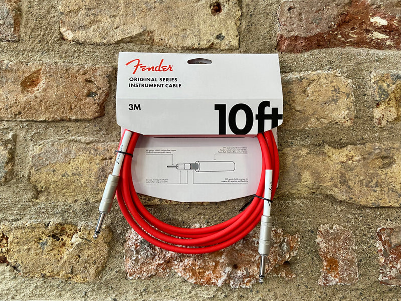 Fender Original Series 3m Cable - Fiesta Red