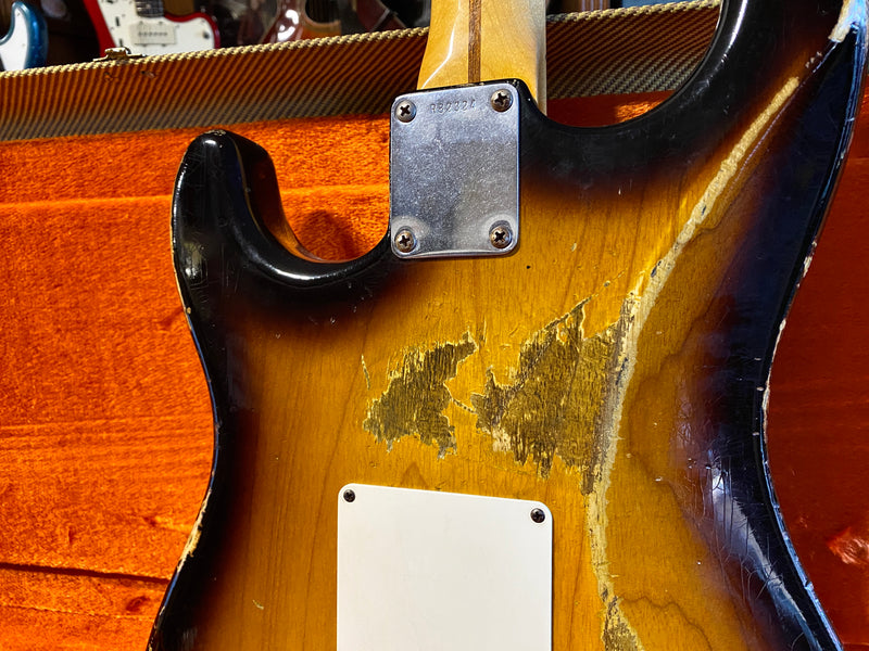 Fender Custom Shop '56 Stratocaster Relic Sunburst 2015