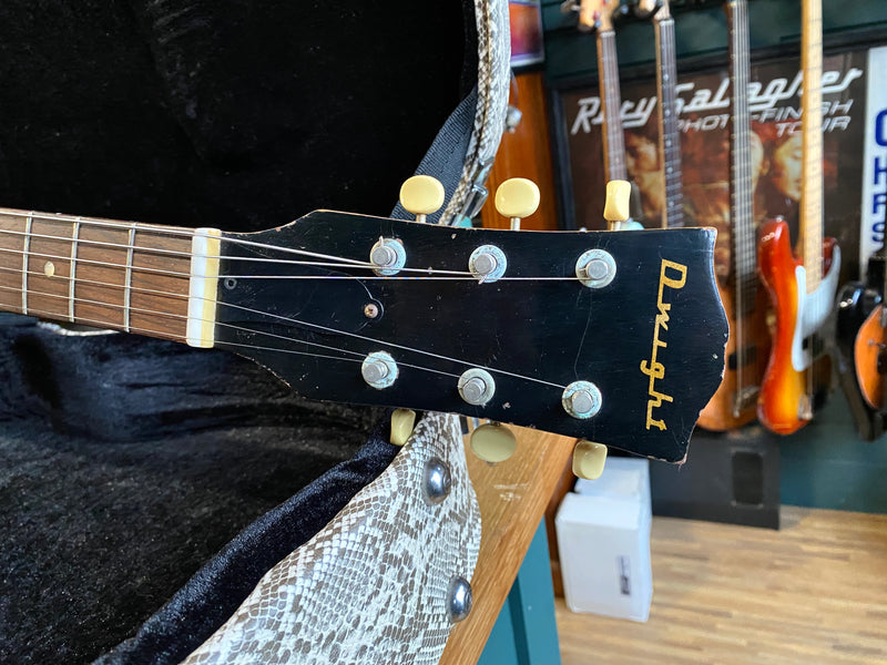 Dwight Les Paul Junior Style TV Yellow