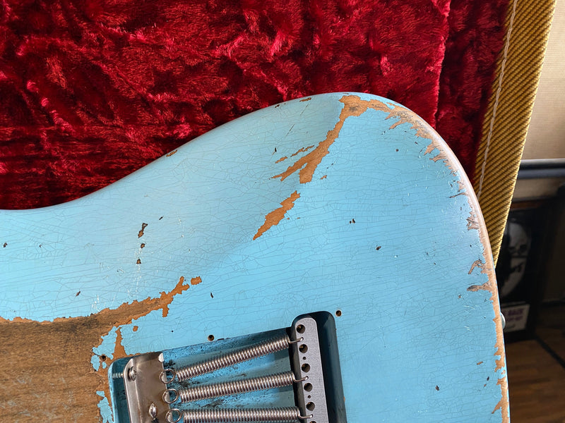 Fender Custom Shop '57 Stratocaster Heavy Relic Daphne Blue 2021