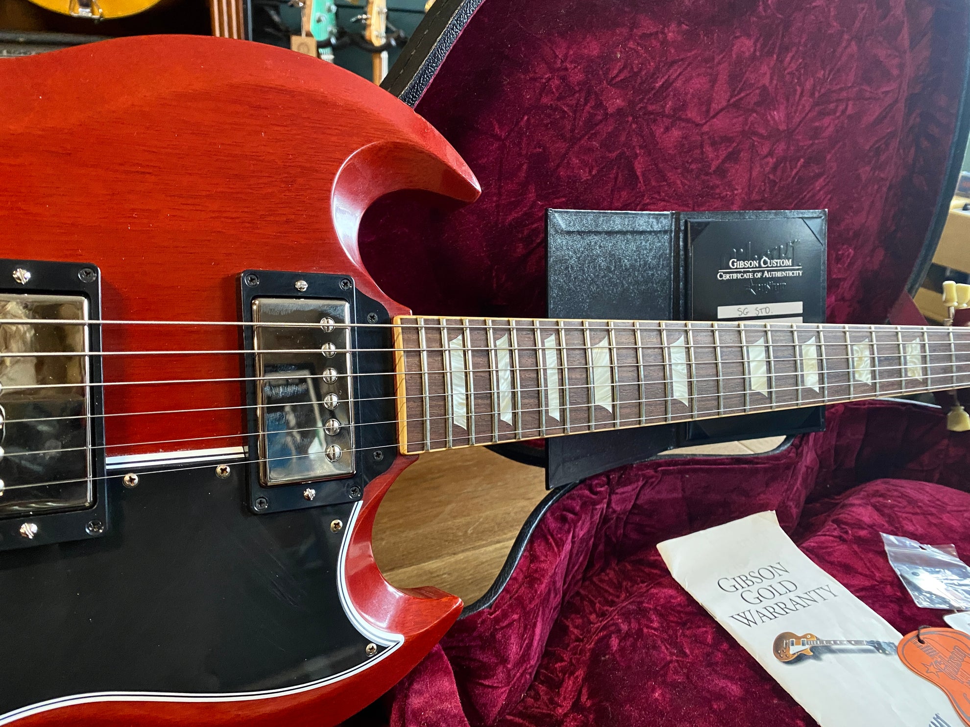サトル様専用 Gibson Custom Shop SG VOS ヒスコレ - メルカリ