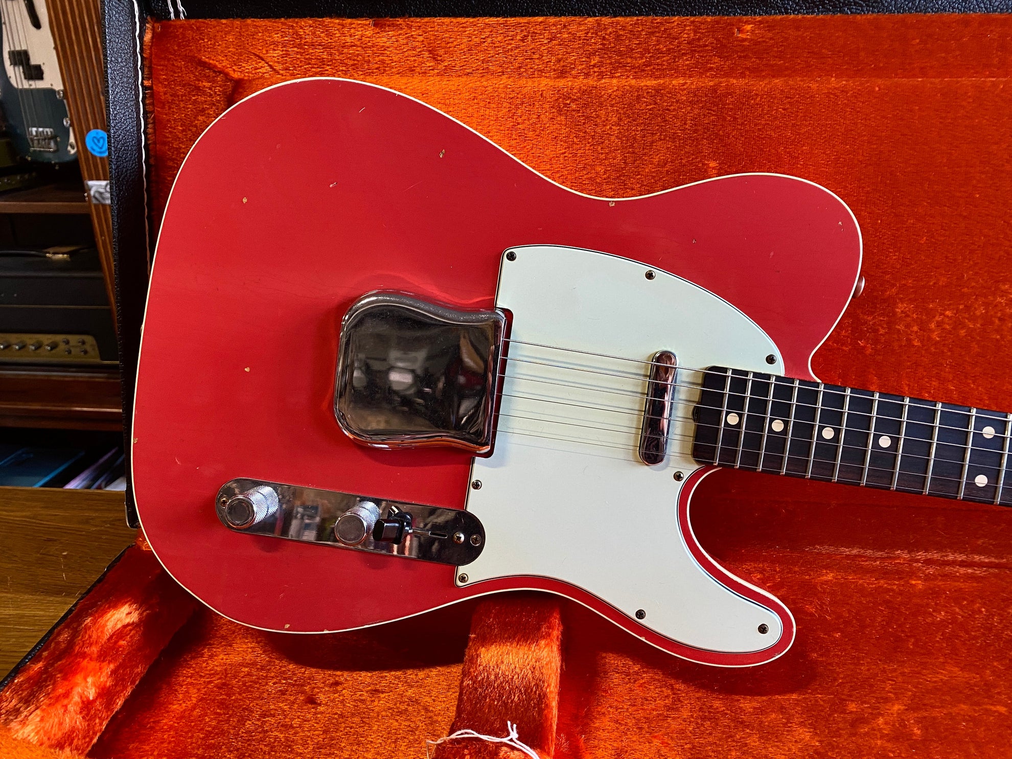 Fender Custom Shop '61 Telecaster Journeyman Relic Fiesta Red 2016