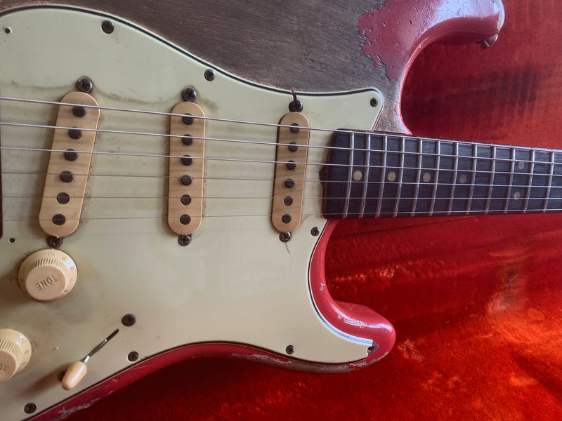 Fender Stratocaster Fiesta Red Refinish 1964
