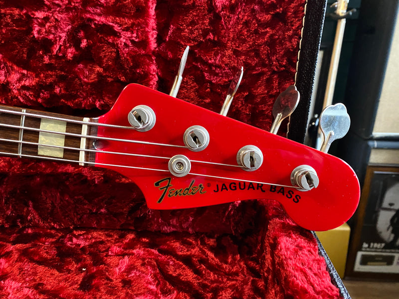 Fender Jaguar Bass CIJ Hot Rod Red 2004