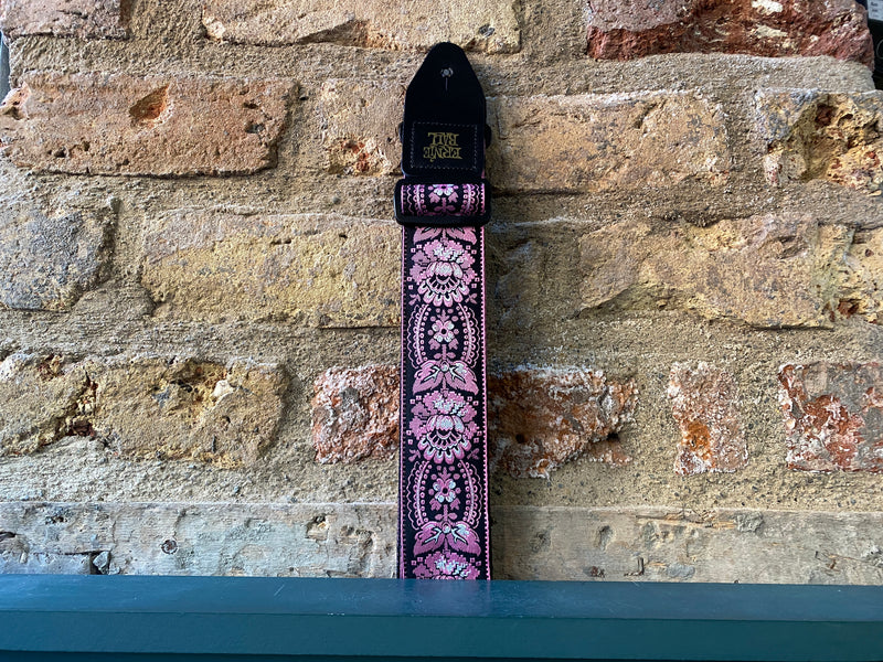 Ernie Ball Pink Orleans Jacquard Strap