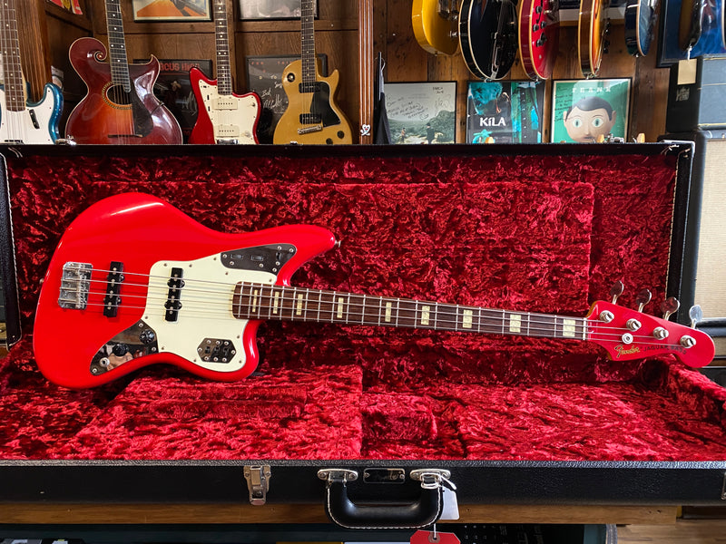 Fender Jaguar Bass CIJ Hot Rod Red 2004