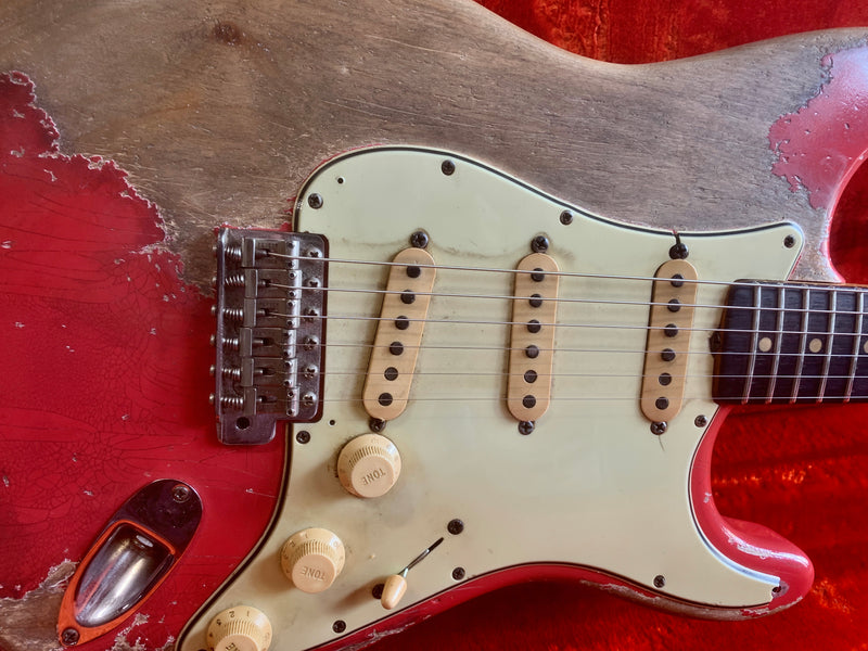 Fender Stratocaster Fiesta Red Refinish 1964