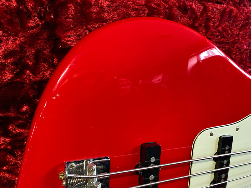 Fender Jaguar Bass CIJ Hot Rod Red 2004