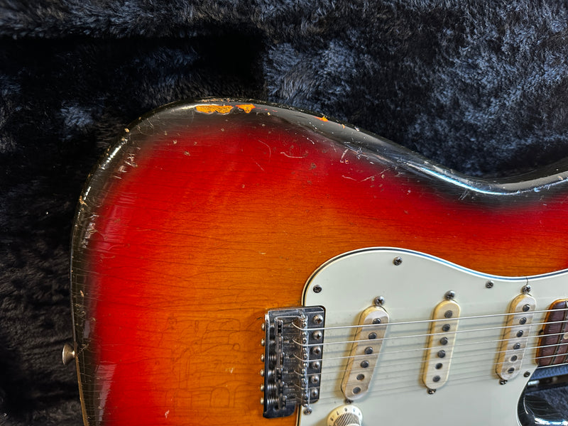 Fender Stratocaster Sunburst Refinish 1962