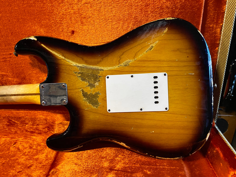 Fender Custom Shop '56 Stratocaster Relic Sunburst 2015